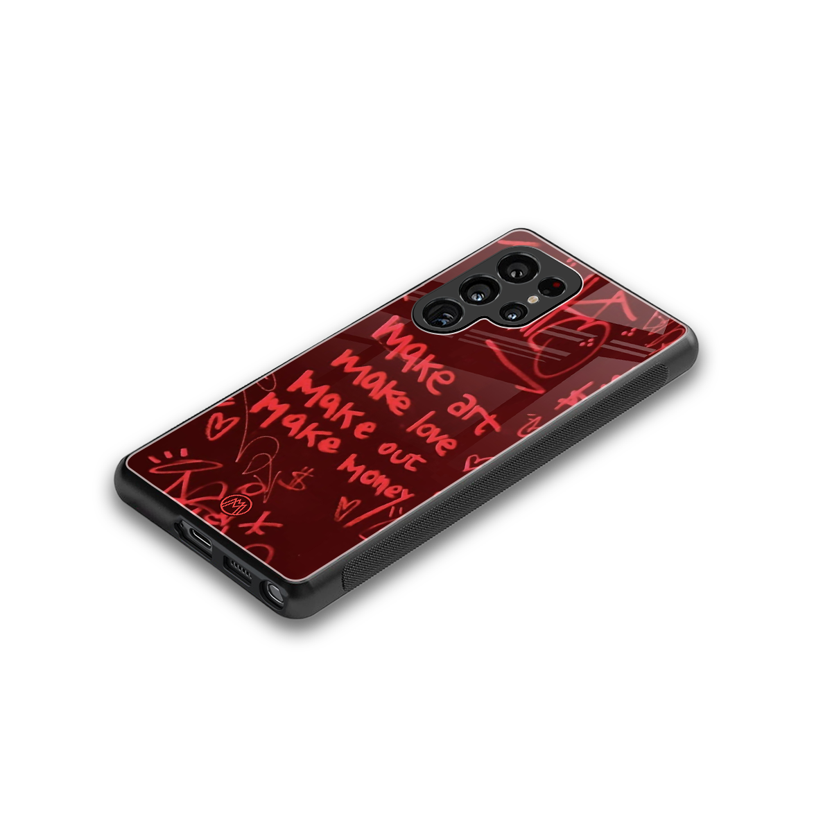 make magic back phone cover | glass case for samsung galaxy s25 ultra
