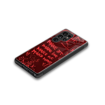 make magic back phone cover | glass case for samsung galaxy s25 ultra