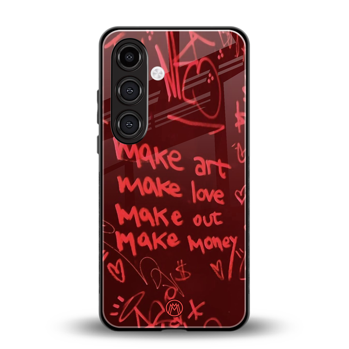 make magic back phone cover | glass case for samsung galaxy s24
