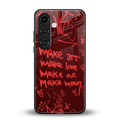 make magic back phone cover | glass case for samsung galaxy s24 fe
