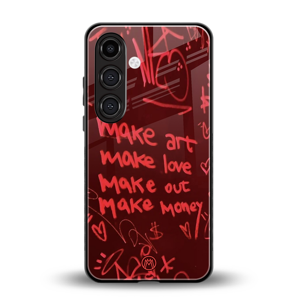 make magic back phone cover | glass case for samsung galaxy s23 plus