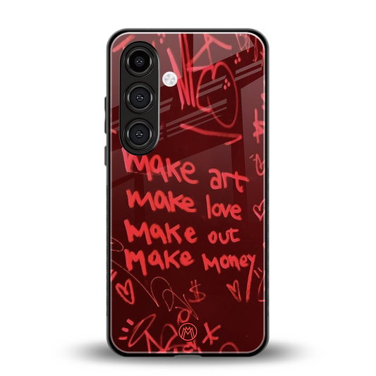 make magic back phone cover | glass case for samsung galaxy s23 plus
