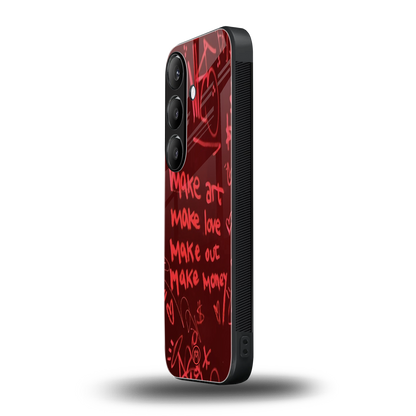 make magic back phone cover | glass case for samsung galaxy s24 fe