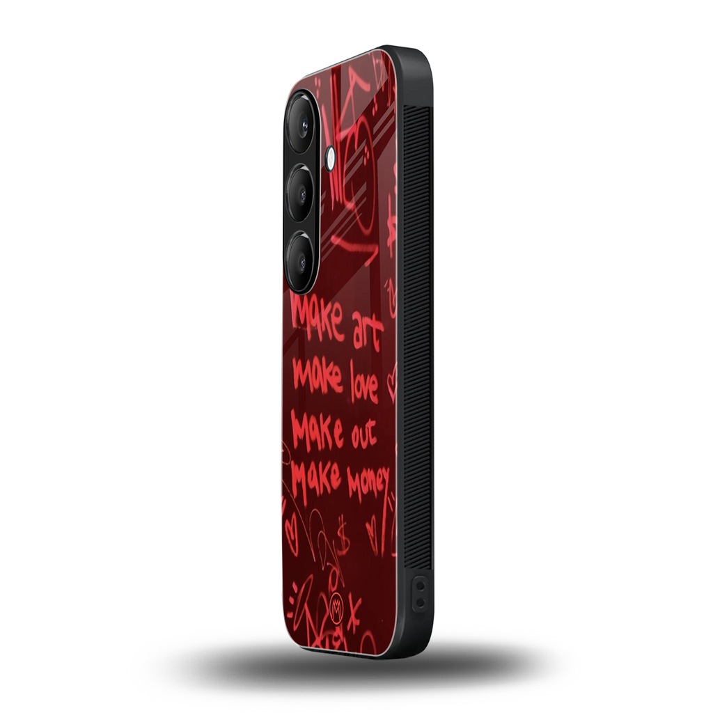 make magic back phone cover | glass case for samsung galaxy s24 plus