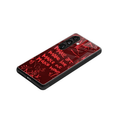 make magic back phone cover | glass case for samsung galaxy s24 fe