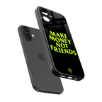 make money not friends back phone cover | glass case for iphone 16