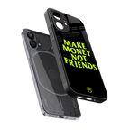 make money not friends back phone cover | glass case for nothing phone 1