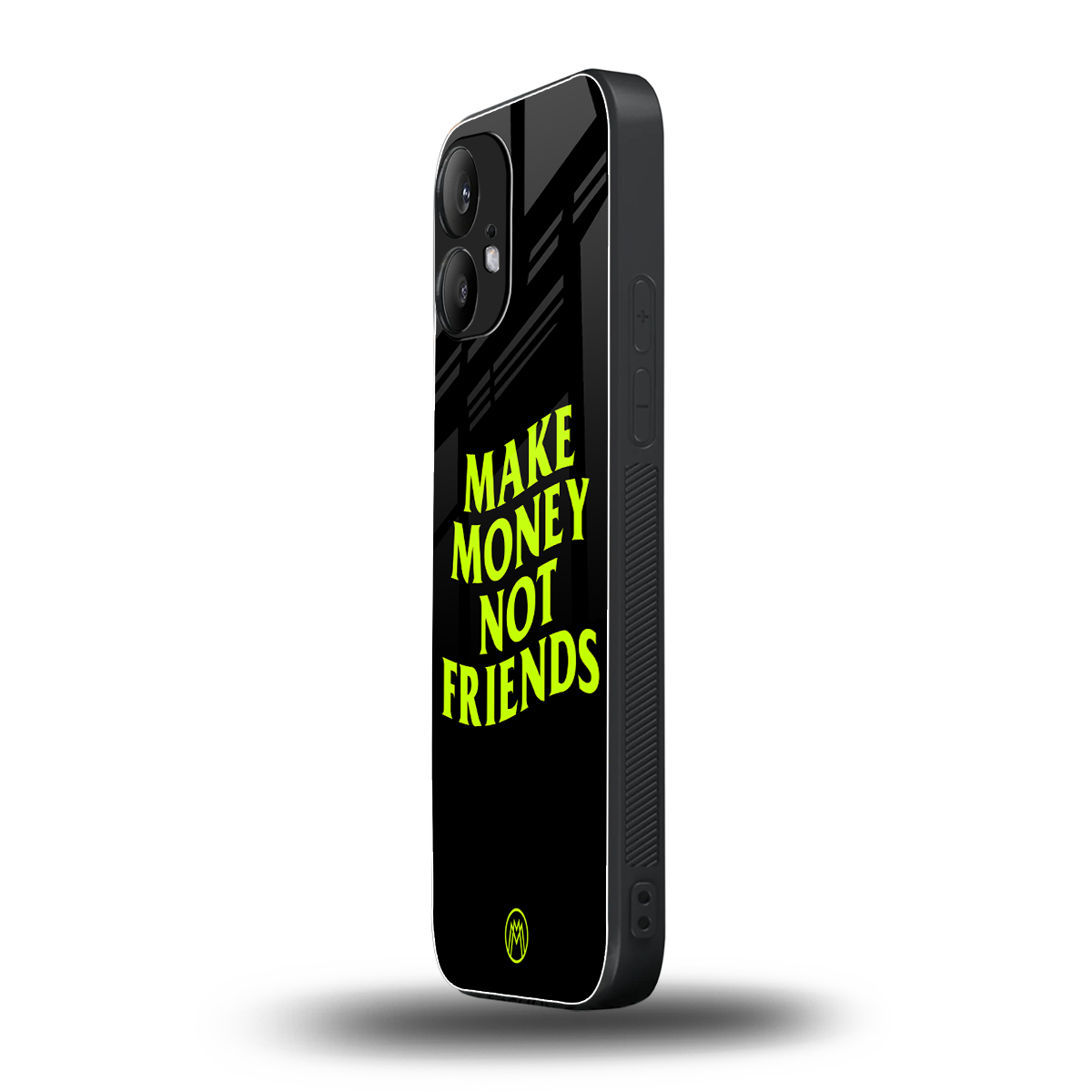 make money not friends back phone cover | glass case for nothing phone 2