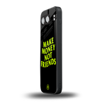make money not friends back phone cover | glass case for oneplus nord 4