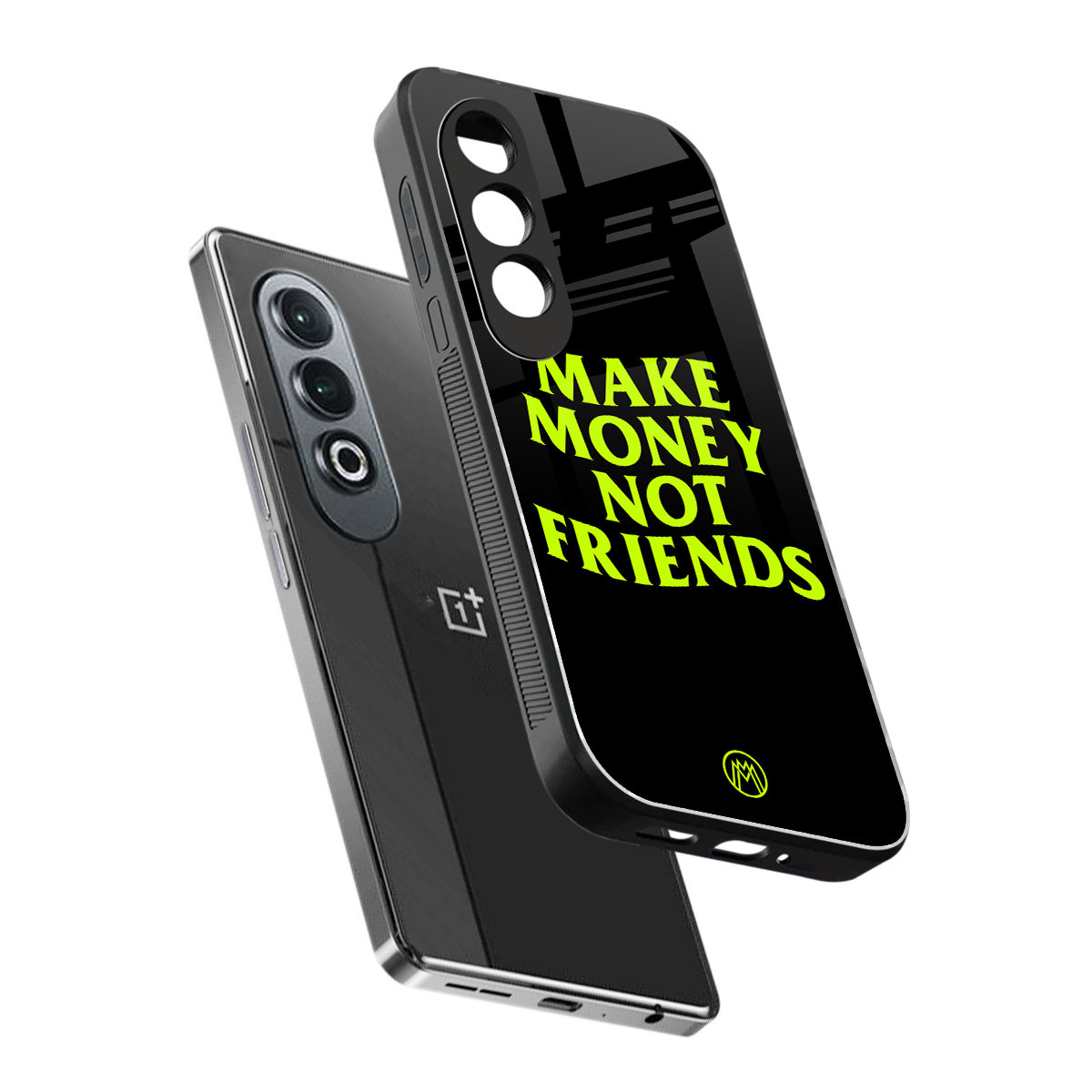 make money not friends back phone cover | glass case for oneplus nord ce 4