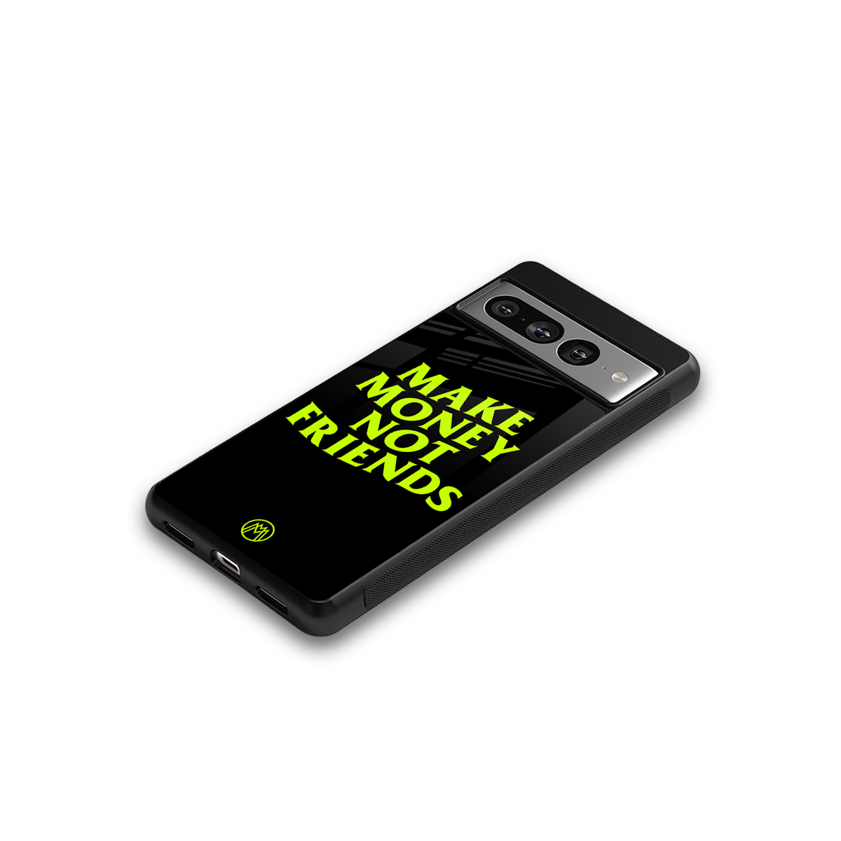 make money not friends back phone cover | glass case for google pixel 7 pro