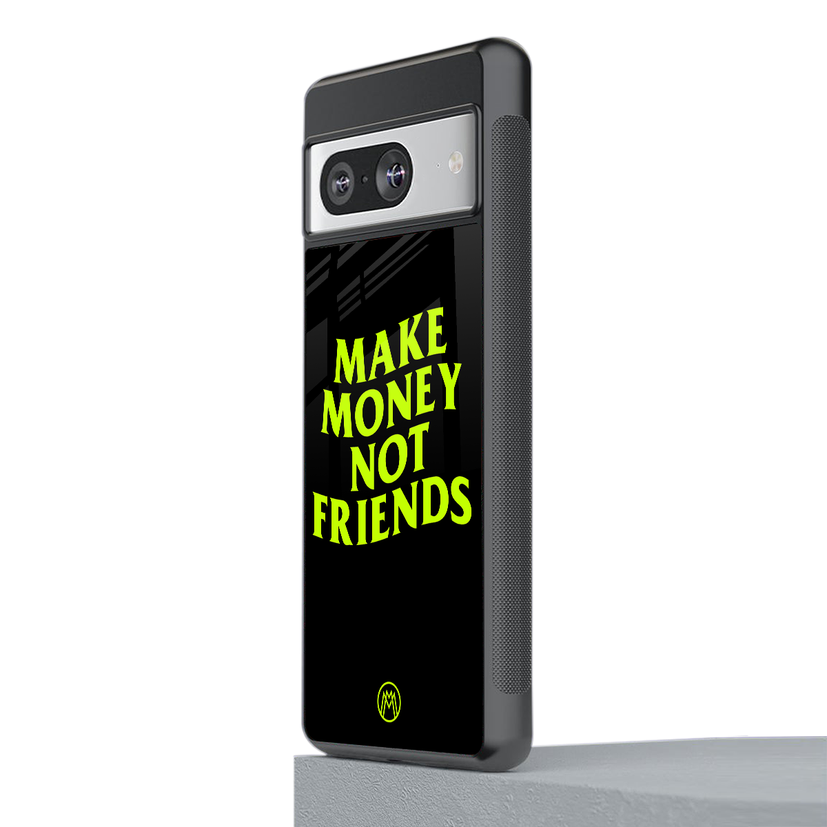 make money not friends back phone cover | glass case for Google Pixel 8