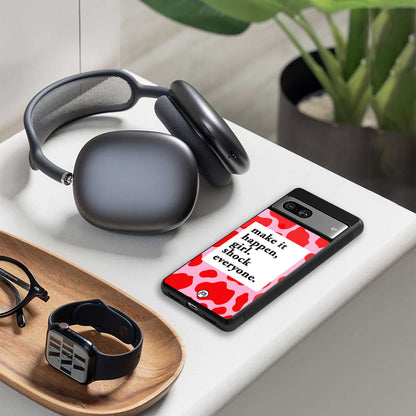 make it happen girl back phone cover | glass case for iphone 16e