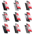 Durable Glass Back Mobile Case for iPhone, Samsung, OnePlus, Google Pixel, Redmi, Vivo, Oppo