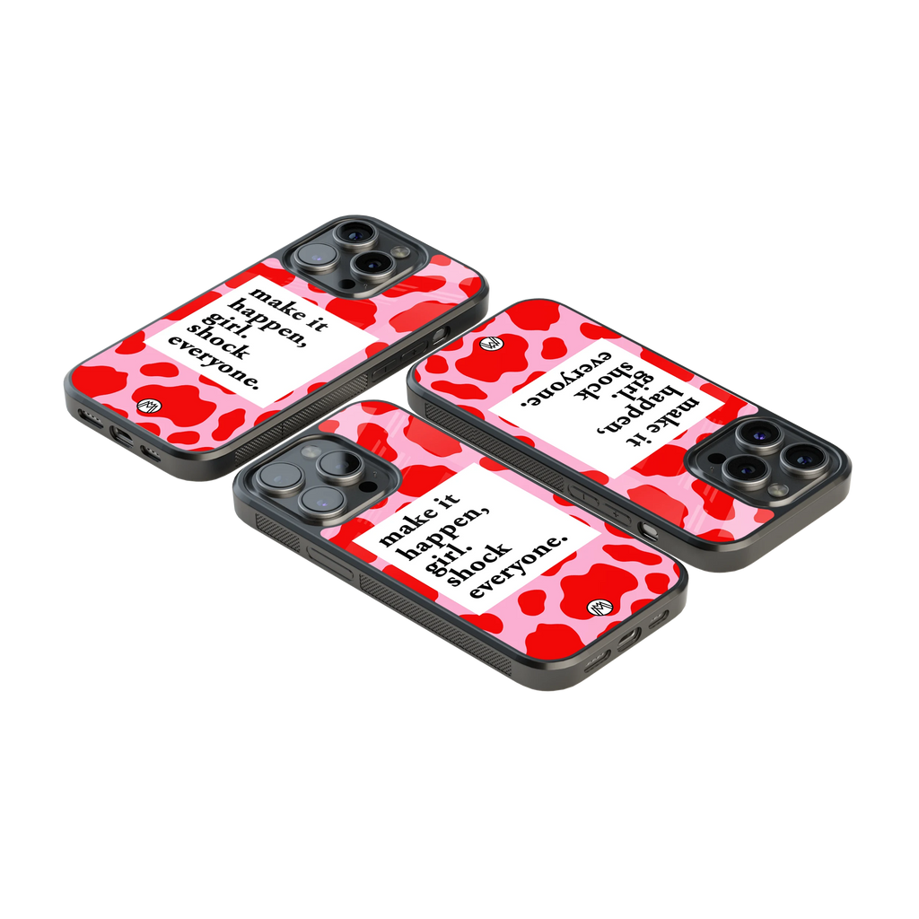 Luxury Glass Back Mobile Cover for iPhone, Samsung Galaxy, OnePlus, Pixel, Redmi & More