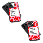 Trendy Glass Back Mobile Case for iPhone, Samsung, Redmi, OnePlus, Google Pixel, Motorola