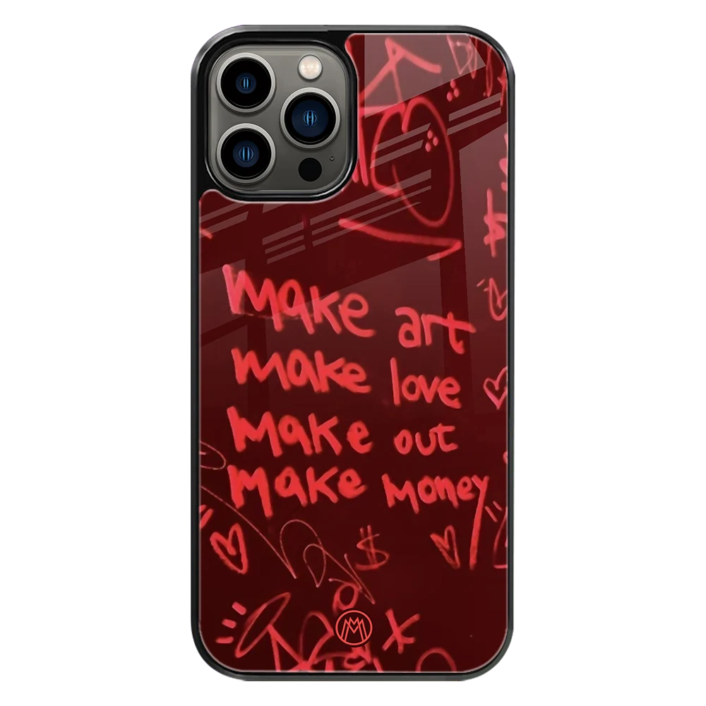 Premium Glass Back Mobile Phone Cover for iPhone, Samsung, OnePlus, Google Pixel, Redmi, Oppo, Vivo & Realme