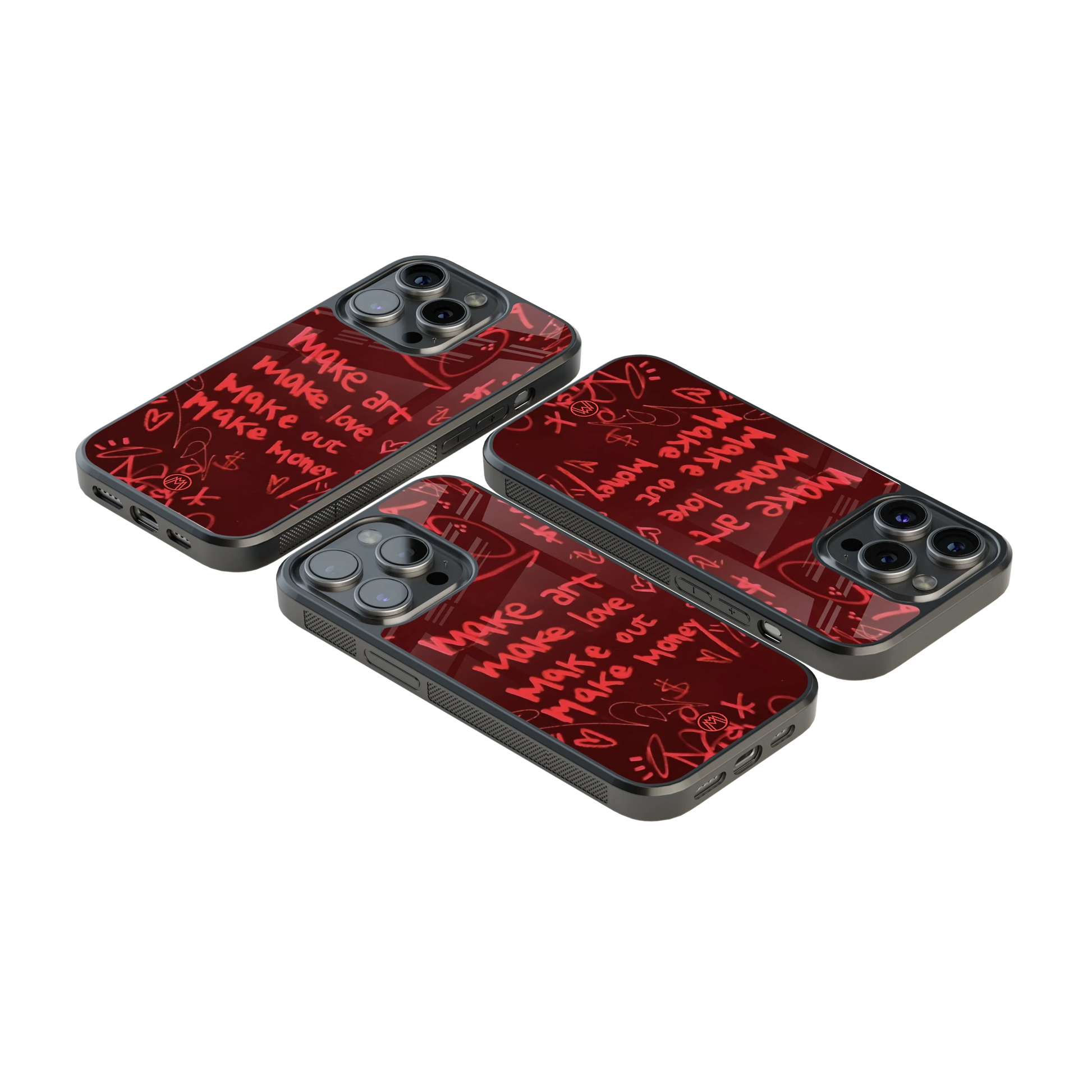 Luxury Glass Back Mobile Cover for iPhone, Samsung Galaxy, OnePlus, Pixel, Redmi & More