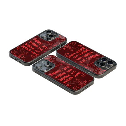 Luxury Glass Back Mobile Cover for iPhone, Samsung Galaxy, OnePlus, Pixel, Redmi & More