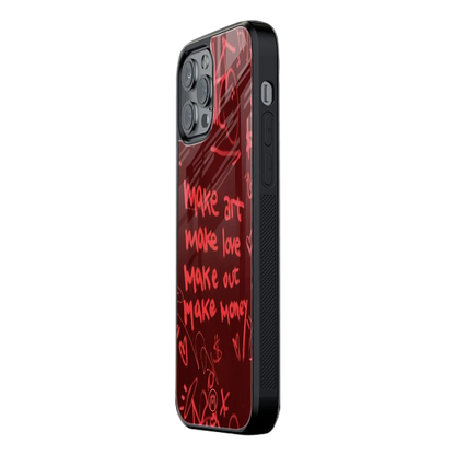 Slim Glass Back Phone Case for Multiple Brands – iPhone, Samsung, Redmi, OnePlus, Oppo, Vivo