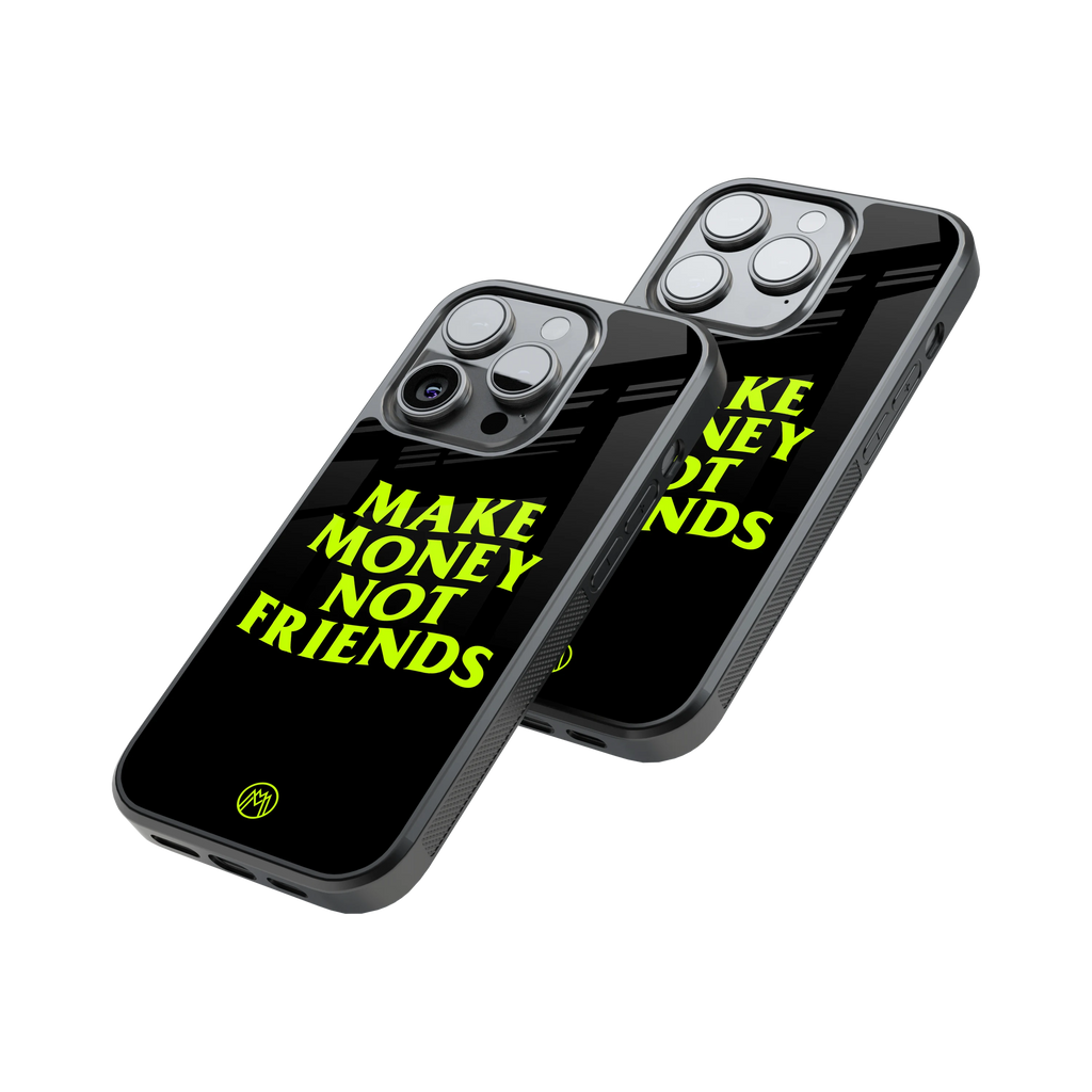 Protective Glass Back Phone Case Compatible with iPhone, Samsung, OnePlus, Pixel & More
