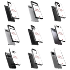 Durable Glass Back Mobile Case for iPhone, Samsung, OnePlus, Google Pixel, Redmi, Vivo, Oppo