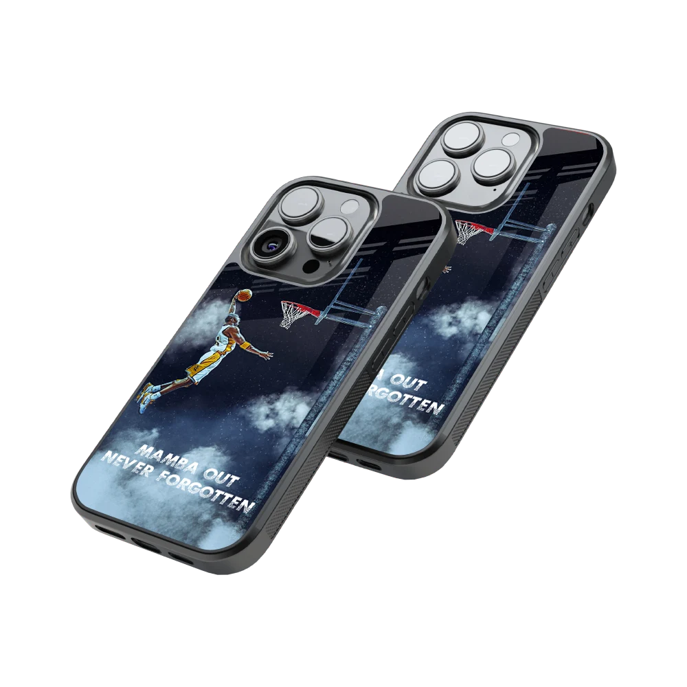 Protective Glass Back Phone Case Compatible with iPhone, Samsung, OnePlus, Pixel & More