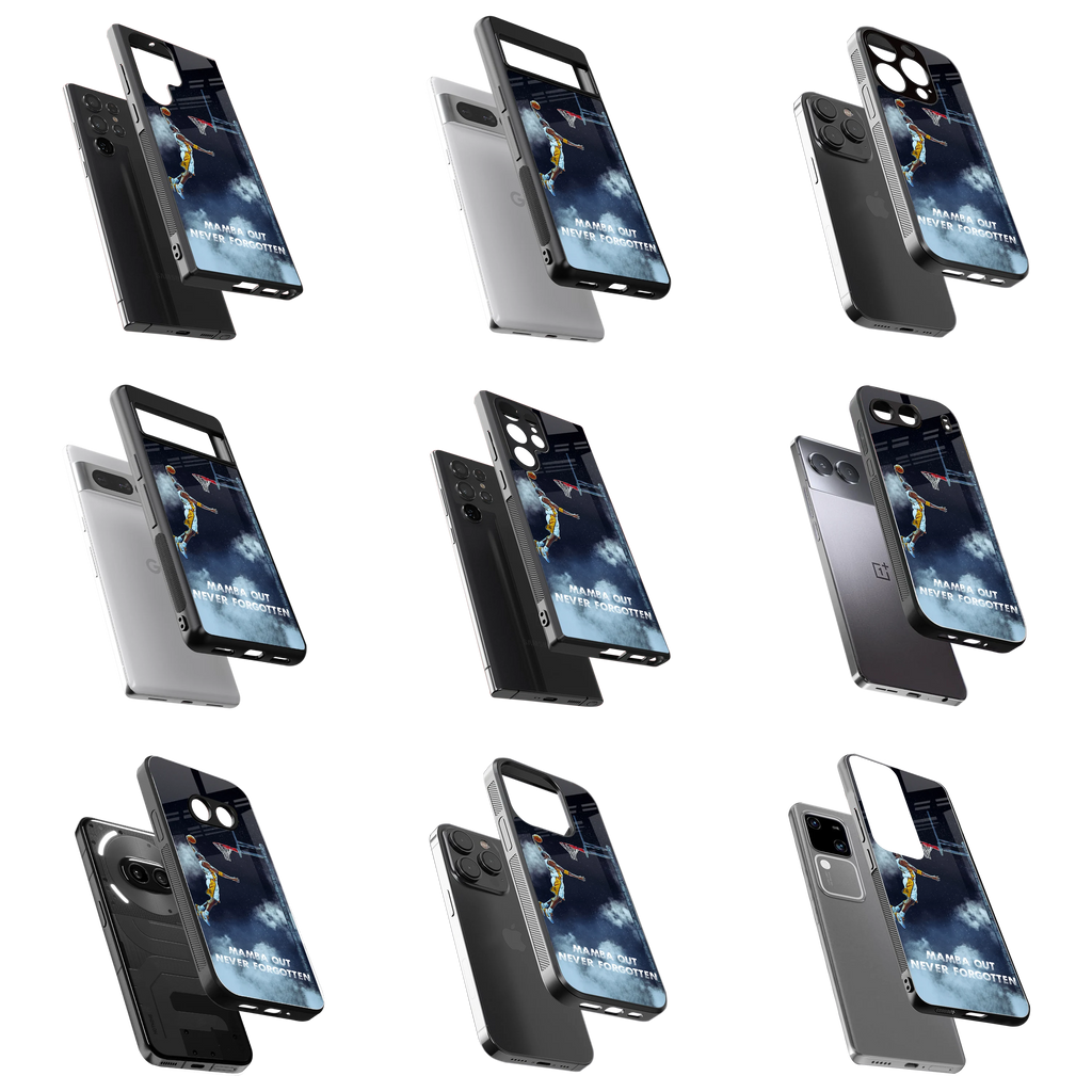 Durable Glass Back Mobile Case for iPhone, Samsung, OnePlus, Google Pixel, Redmi, Vivo, Oppo