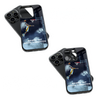 Trendy Glass Back Mobile Case for iPhone, Samsung, Redmi, OnePlus, Google Pixel, Motorola