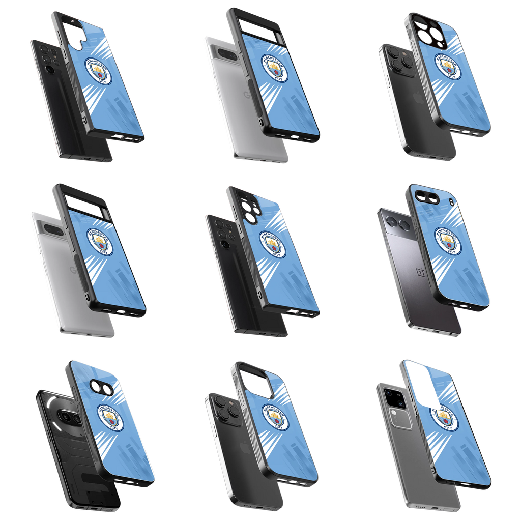 Durable Glass Back Mobile Case for iPhone, Samsung, OnePlus, Google Pixel, Redmi, Vivo, Oppo