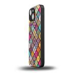 mandala art back phone cover | glass case for iphone 13 mini