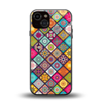 mandala art back phone cover | glass case for iphone 13