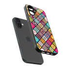 mandala art back phone cover | glass case for iphone 16