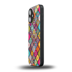 mandala art back phone cover | glass case for iphone 16