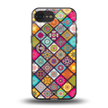 mandala art back phone cover | glass case for iphone 16e
