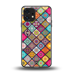 mandala art back phone cover | glass case for nothing phone 1