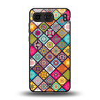 mandala art back phone cover | glass case for oneplus nord 4