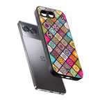 mandala art back phone cover | glass case for oneplus nord 4