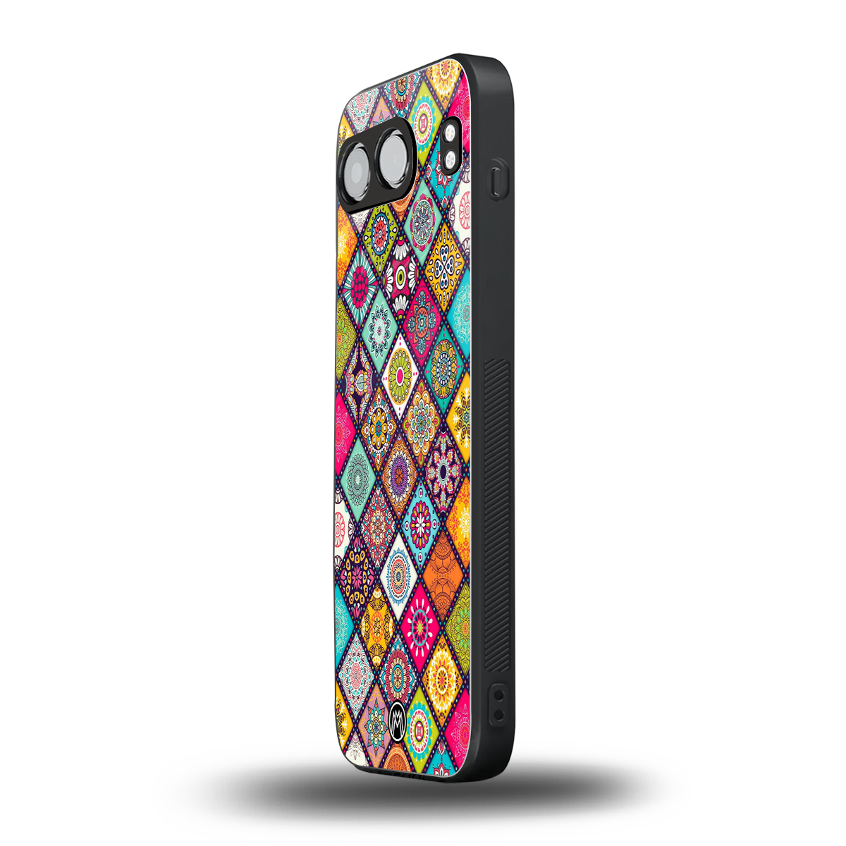 mandala art back phone cover | glass case for oneplus nord 4