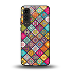 mandala art back phone cover | glass case for oneplus nord ce 4 lite