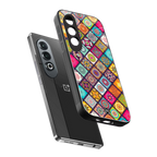 mandala art back phone cover | glass case for oneplus nord ce 4