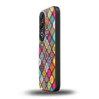 mandala art back phone cover | glass case for oneplus nord ce 4