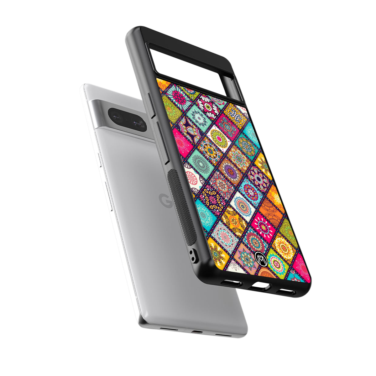 mandala art back phone cover | glass case for Google Pixel 7