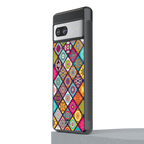 mandala art back phone cover | glass case for Google Pixel 7