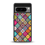 mandala art back phone cover | glass case for google pixel 8 pro