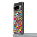 mandala art back phone cover | glass case for google pixel 8 pro