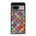 mandala art back phone cover | glass case for Google Pixel 8