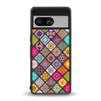 mandala art back phone cover | glass case for Google Pixel 8
