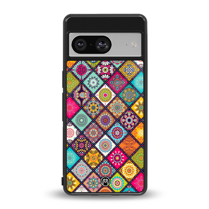 mandala art back phone cover | glass case for Google Pixel 8
