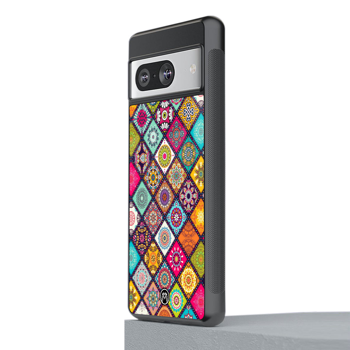 mandala art back phone cover | glass case for Google Pixel 8